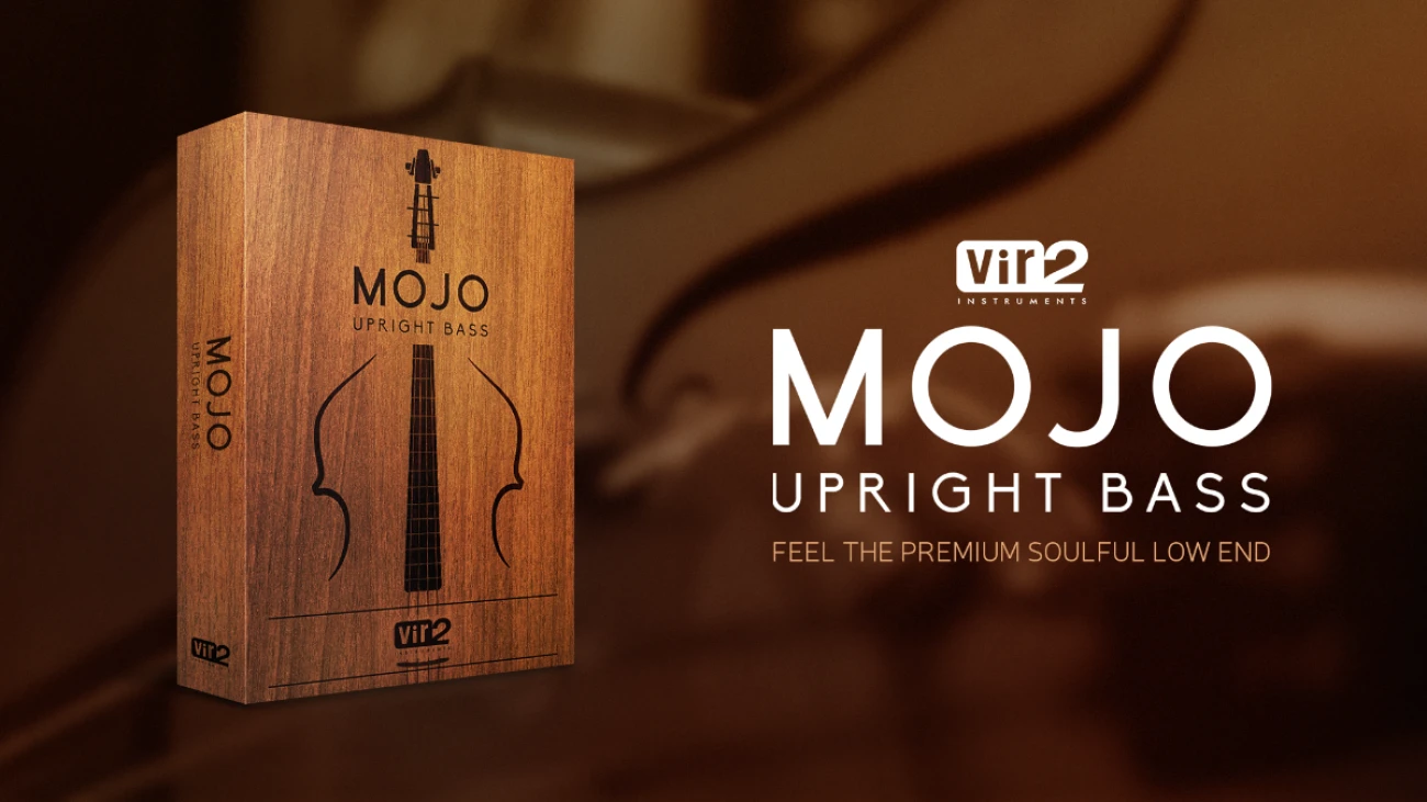 【10/17まで 20％OFF】Vir2 (by Big Fish)「MOJO Upright Bass」ステファン・バルトゥスの演奏力を凝縮した最先端のアップライトベース音源｜DTMプラグインセール