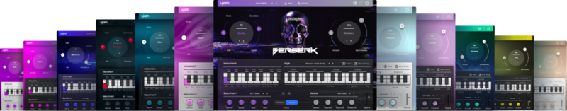 【11/3まで 70％OFF】UJAM「Beatmaker Bundle 2」誰でも簡単に14種類のプラグインでジャンルを超えたビートメイキングを実現｜DTMプラグインセール