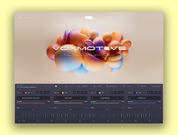 【10/31まで 25％OFF】Audiomodern「Voxmotive」シネマティックからアンビエントまで多彩なボーカルフレーズやエフェクトを操る新時代のボーカルサウンド｜DTMプラグインセール