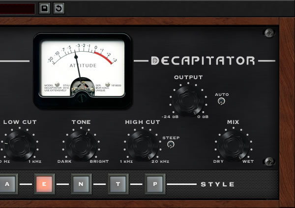 【10/11まで 65％OFF】Soundtoys「Decapitator」デジタルでアナログサウンドを極めるプロエンジニアも唸る音質の新世代サチュレーションプラグイン｜DTMプラグインセール