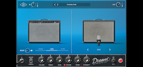 【10/31まで 50％OFF】Universal Audio「UAD Dream '65 Reverb Amp」クリーンからドライブサウンドまで60年代の名機チューブアンプを再現したヴィンテージギターサウンド｜DTMプラグインセール