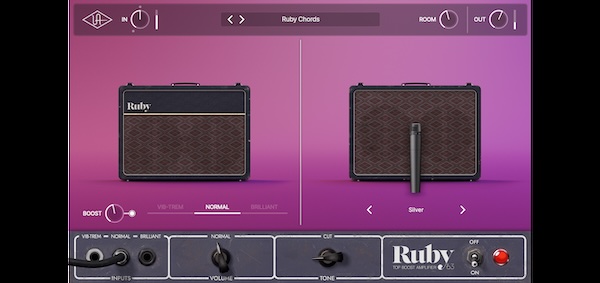 【10/31まで 50％OFF】Universal Audio「UAD Ruby '63 Top Boost Amp」ブリティッシュロックの歴史が詰まったアンプシミュレーター｜DTMプラグインセール