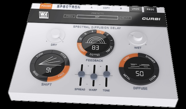 【10/31まで 70％OFF】W. A. Production「Spectron」リバーブとディレイの融合した単なるエコーを超えた音響デザインを作る革新的なスペクトラルディレイ・プラグイン｜DTMプラグインセール