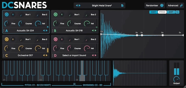 【10/31まで 40％OFF】Plugin Boutique「DC Snares」直感的な操作性と効率的なワークフローで究極のスネアサウンドを実現！さらにキック、ハイハット、パーカッションなどドラム音作りに革新をもたらす強力なツール｜DTMプラグインセール