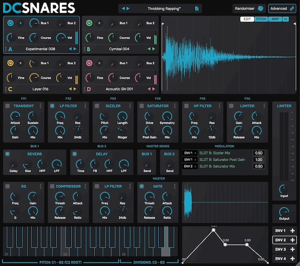 【10/31まで 40％OFF】Plugin Boutique「DC Snares」直感的な操作性と効率的なワークフローで究極のスネアサウンドを実現！さらにキック、ハイハット、パーカッションなどドラム音作りに革新をもたらす強力なツール｜DTMプラグインセール