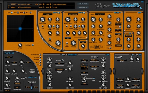 【10/31まで 24％OFF】Rob Papen「SubBoomBass 2」あらゆるスタイルに対応する4つのシーケンスを同時に制御できる伝説的なベースシンセの後継モデル｜DTMプラグインセール