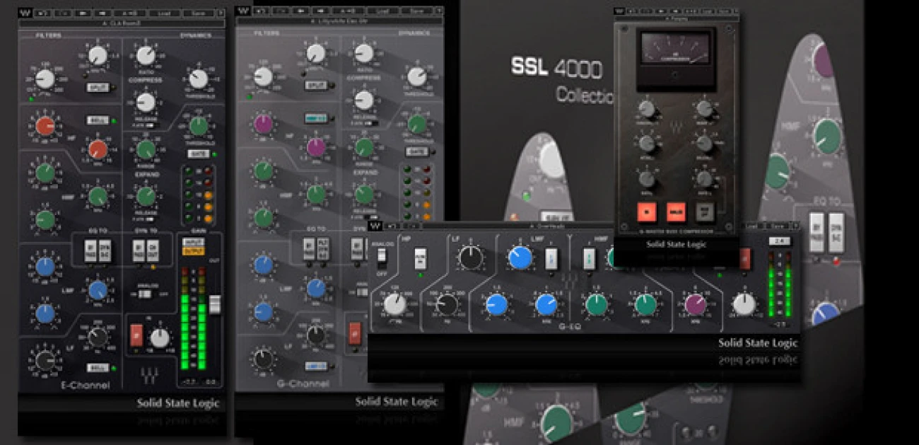 【10/21まで 72％OFF】Waves「SSL 4000 Collection」SSLバスコンプレッサーも完全収録！現代音楽を形作ったSSL 4000サウンドを完全再現｜DTMプラグインセール
