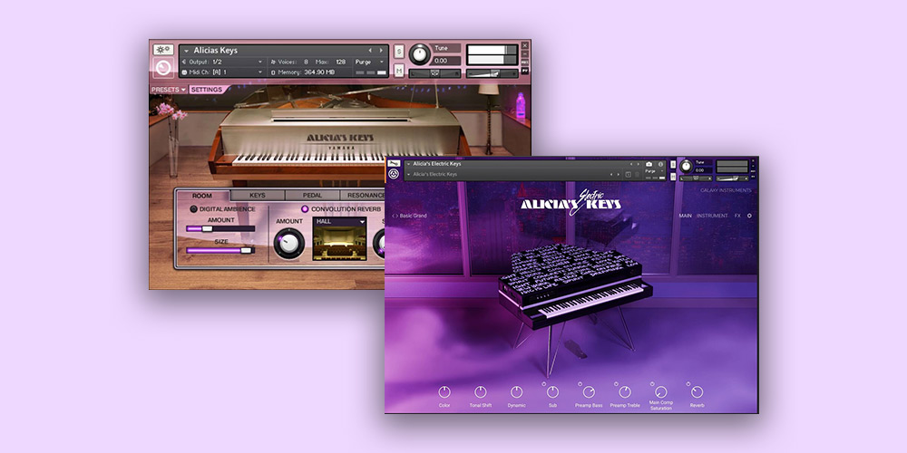 【11/5まで 11％OFF】Native Instruments「Alicia Keys Bundle」あらゆるジャンルに対応するグランドピアノとエレクトリックキーを一流アーティストのサウンドで収録したAlicia's KeysとAlicia's Electric Keysのセット｜DTMプラグインセール