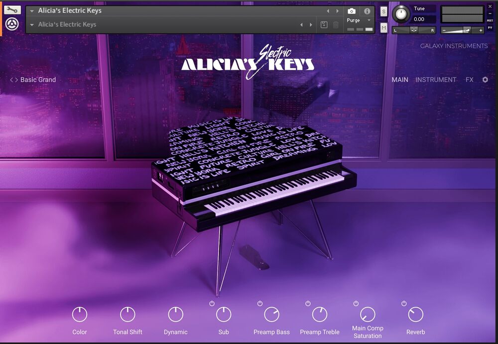 【11/5まで 11％OFF】Native Instruments「Alicia Keys Bundle」あらゆるジャンルに対応するグランドピアノとエレクトリックキーを一流アーティストのサウンドで収録したAlicia's KeysとAlicia's Electric Keysのセット｜DTMプラグインセール