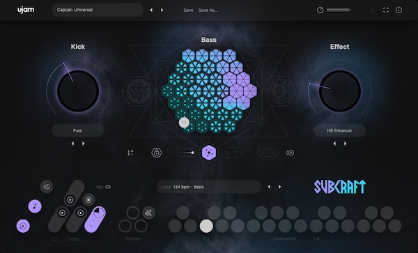 【10/31まで 37％OFF】UJAM「Subcraft」革新的なエレクトロニック・サブベース＆キックドラムが新登場｜DTMプラグインセール