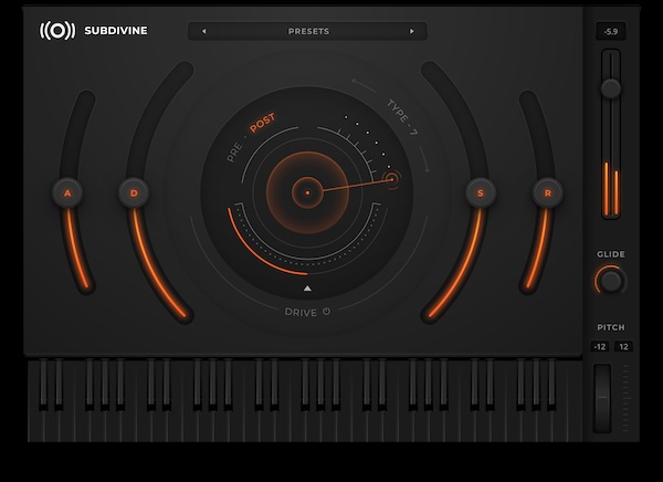 【11/3まで 50％OFF】Diginoiz「Subdivine」深みのある暖かい808ベースサウンドを提供するシンセのようなインターフェースを持つサンプルライブラリ｜DTMプラグインセール