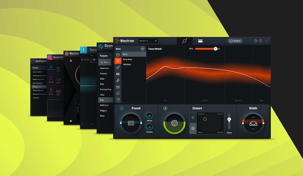 【10/27まで 55％OFF】iZotope「Mix & Master Bundle Advanced」プロ品質のミックス環境を一気に構築する5つのプラグイン（Neutron 4、Ozone 11 Advanced、Nectar 4 Advanced、Neoverb、Tonal Balance Control 2）セット｜DTMプラグインセール