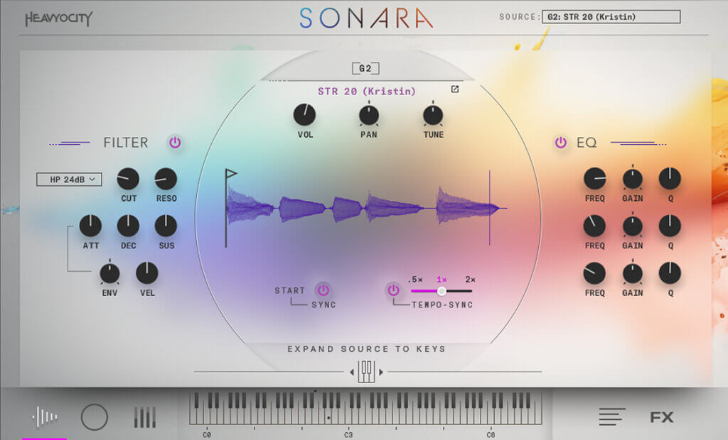 【11/1まで 16％OFF】Heavyocity「Sonara: Voices in Motion」至近距離で歌っているような臨場感のリアルなボーカルサンプリング音源｜DTMプラグインセール