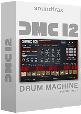 【11/10まで 66％OFF】Loot Audio Soundtrax「DMC-12」80年代ドラムマシンの名機が1台に集結したビンテージビート作成プラグイン｜DTMプラグインセール