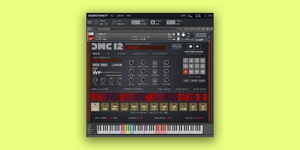 【11/10まで 66％OFF】Loot Audio Soundtrax「DMC-12」80年代ドラムマシンの名機が1台に集結したビンテージビート作成プラグイン｜DTMプラグインセール