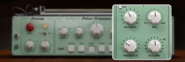 【12/5まで 60％OFF】Pulsar Audio「Primavera」簡単操作でレトロ・ヴィンテージサウンドを再現できるスプリングリバーブの決定版｜DTMプラグインセール