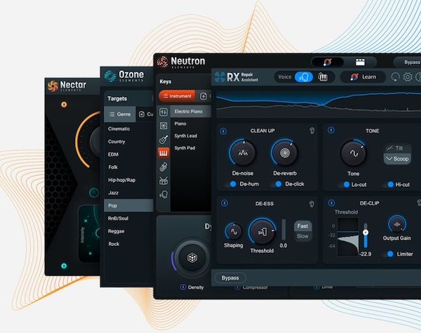 【11/13まで 29％OFF】iZotope「Elements Suite」DTM始めるならこれ一択！リペア、ミックス、マスターに必要なすべてが揃う4つの定番プラグインセット｜DTMプラグインセール