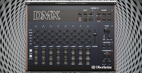 【11/2まで 33％OFF】GForce Software「Oberheim DMX」伝説のドラムマシンがデジタルで進化して復活！DTMプラグインセール