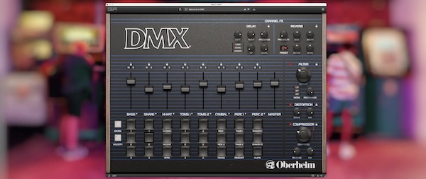 【11/2まで 33％OFF】GForce Software「Oberheim DMX」伝説のドラムマシンがデジタルで進化して復活！DTMプラグインセール