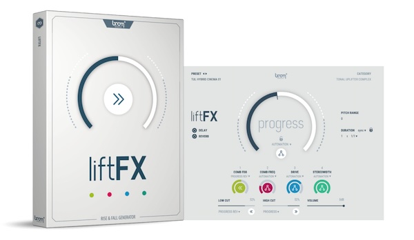 【終了日未定 73％OFF】BOOM Library「liftFX」ライザーやビルドアップ、ドロップ制作の革命！サンプル不要で簡単に作成できるSFX生成ツール｜DTMプラグインセール