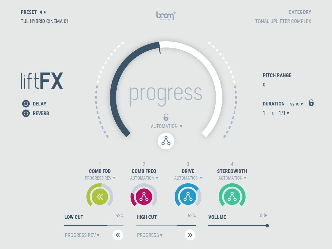 【終了日未定 73％OFF】BOOM Library「liftFX」ライザーやビルドアップ、ドロップ制作の革命！サンプル不要で簡単に作成できるSFX生成ツール｜DTMプラグインセール