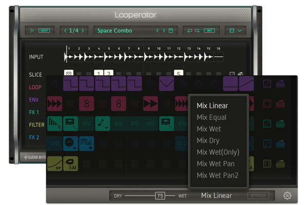 【11/13まで46％OFF】Sugar Bytes「Looperator」打ち込み作業を革新的に効率化！フィルター、リバーブ、ヴァイナルFXまで多彩なエフェクトとシーケンサープラグイン｜DTMプラグインセール