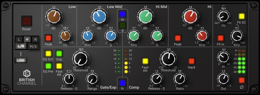 IK Multimedia「T-RackS Modern Virtual Studio Bundle」プロのミックスエンジニアが絶賛するEQ、コンプ、サチュレーション（British Channel、Comprexxor、Pusher）の黄金セット｜DTMプラグインセール