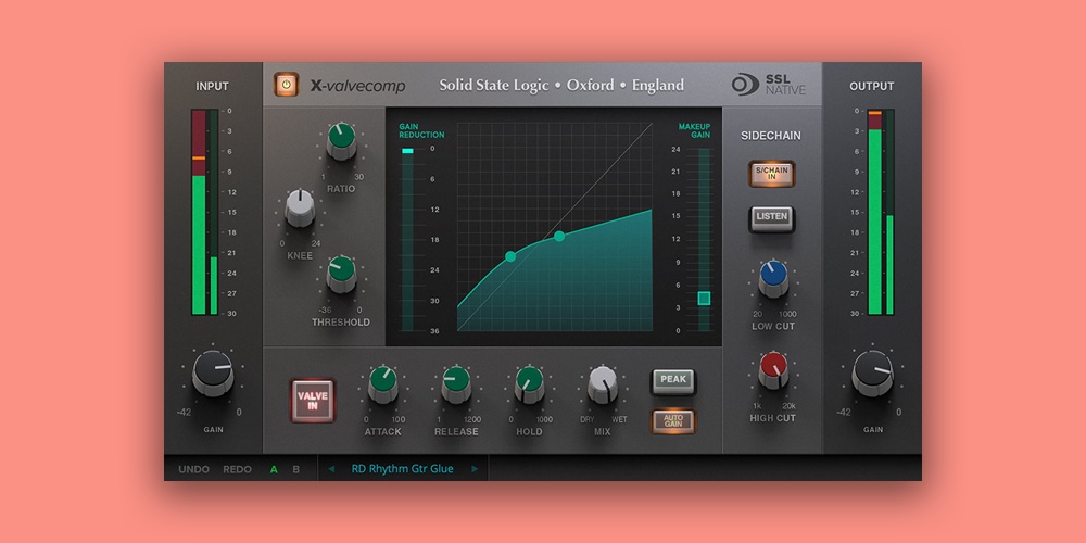 【11/11まで 83％OFF】Solid State Logic「SSL Native X-ValveComp」コンプとバルブ歪みを完璧に融合した究極の多機能コンプレッサー｜DTMプラグインセール