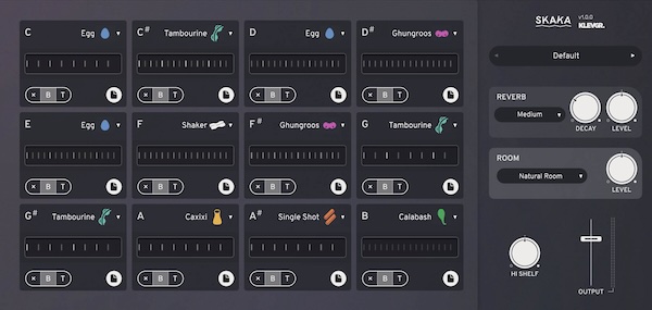 【12/5まで 42％OFF】Klevgrand「Skaka」本物のシェイカー奏者がDAWに降臨！人間味あふれるパーカッション音源｜DTMプラグインセール