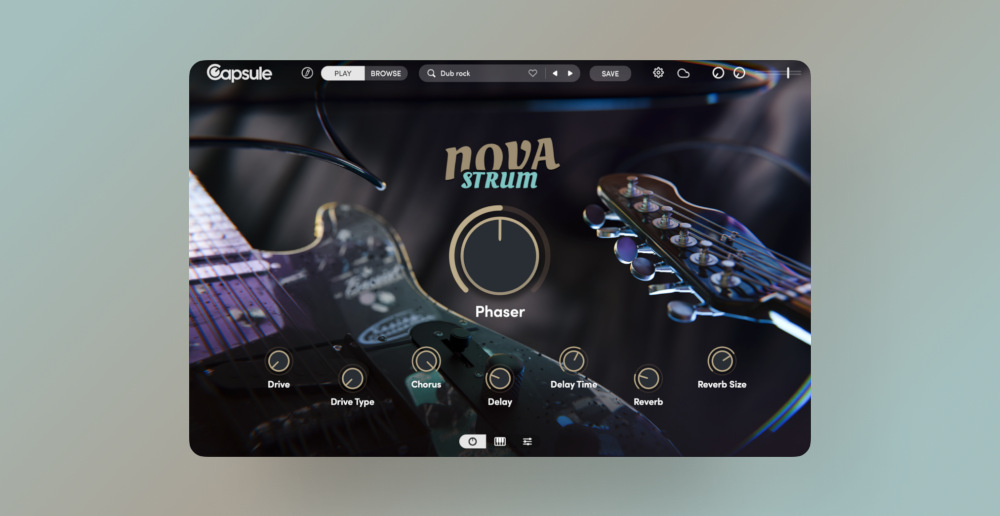 【11/19まで 34％OFF】Capsule Audio「Nova Strum」音楽制作に革新をもたらす新世代ギター音源｜DTMプラグインセール