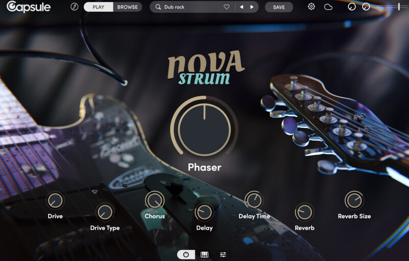 【11/19まで 34％OFF】Capsule Audio「Nova Strum」音楽制作に革新をもたらす新世代ギター音源｜DTMプラグインセール