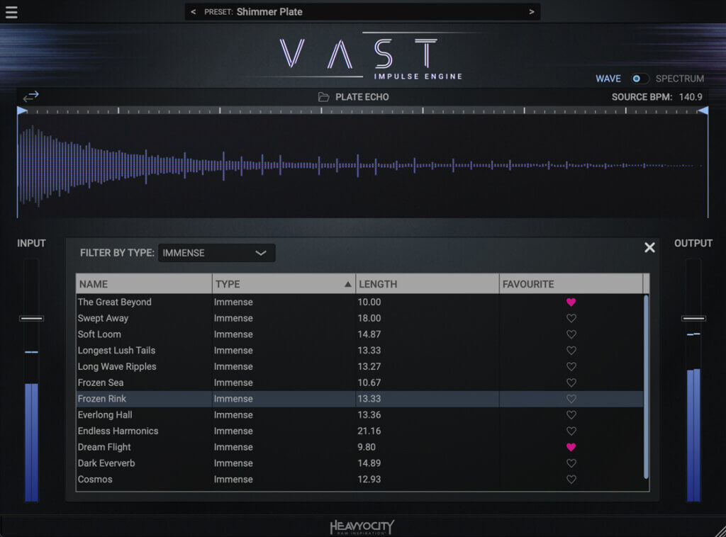 Heavyocity「VAST - Impulse Engine」空間系エフェクトの常識を打ち破るディレイxリバーブを超えたサウンドデザインツール｜DTMプラグインセール