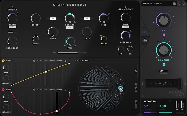 【12/1まで 49％OFF】Output「Portal」タイムストレッチ＆ピッチシフトが直感的！まるで生演奏のような表現力を実現するグラニュラーFXプラグイン｜DTMプラグインセール