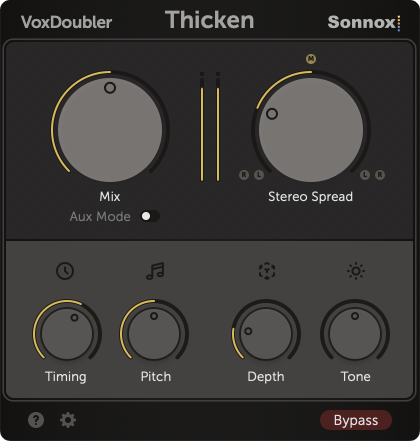 【11/24まで 78％OFF】Sonnox「VoxDoubler」平坦なボーカルに命を吹き込む！ワンクリックで実現する立体的なボーカルサウンド｜DTMプラグインセール