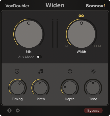 【11/24まで 78％OFF】Sonnox「VoxDoubler」平坦なボーカルに命を吹き込む！ワンクリックで実現する立体的なボーカルサウンド｜DTMプラグインセール