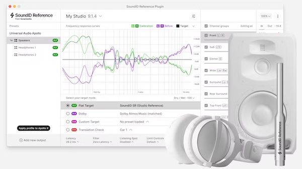 【11/24まで 36％OFF】Sonarworks「Apollo Monitor Correction Add-on」モニタリング環境を最適化！環境に依存しない正確なサウンドを実現するリスニング環境改善プラグイン｜DTMプラグインセール