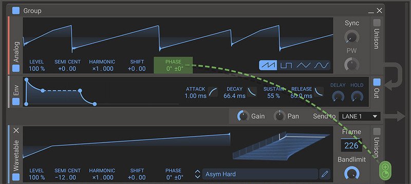 【12/2まで 50％OFF】Kilohearts「Phase Plant」受賞歴多数！無限のサウンドデザインを可能にする次世代モジュラーシンセ｜DTMプラグインセール