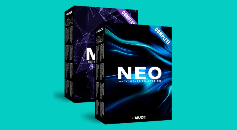 【12/1まで 90％OFF】Muze「Max & Neo Bundle」アナログシンセからピアノまで39種類の音源を収録した700GB超の最強パック｜DTMプラグインセール