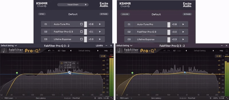 【12/1まで 51％OFF】Excite Audio「KSHMR Chain」DTM作業が劇的進化！複数トラックのプラグイン設定を同時調整できる時短ツールの決定版｜DTMプラグインセール