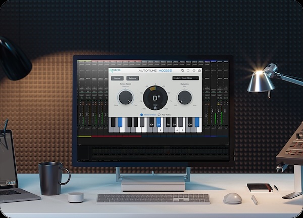 【12/8まで 50％OFF】Antares「Auto-Tune Access 10」プロ仕様のピッチ補正が誰でも簡単に！2つのボタンで操作完結する本物のオートチューン体験｜DTMプラグインセール