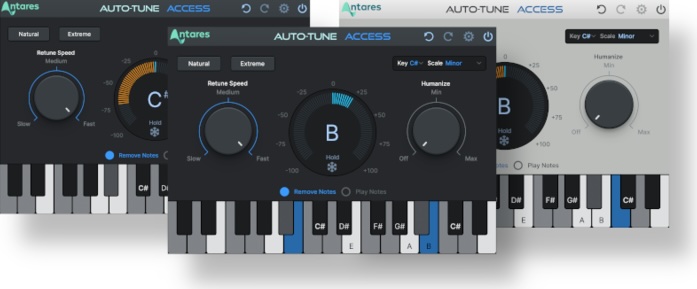 【12/8まで 50％OFF】Antares「Auto-Tune Access 10」プロ仕様のピッチ補正が誰でも簡単に！2つのボタンで操作完結する本物のオートチューン体験｜DTMプラグインセール