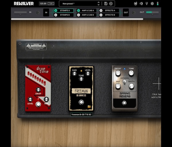 【12/31まで 56％OFF】HeadRush「ReValver Suite」ヴィンテージから最新機材までプロの機材を自宅で完全再現！ACT Gen II搭載で変わるギターレコーディング｜DTMプラグインセール