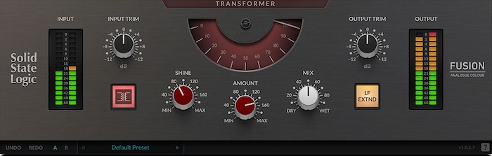 【12/11まで 87％OFF】Solid State Logic「SSL Fusion Transformer」あの600Ωトランスの魅力を完全再現！プラグインで得られる極上のサチュレーション｜DTMプラグインセール