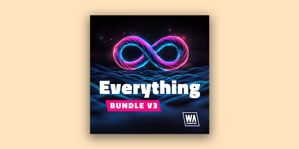 【12/2まで 90％OFF】W. A. Production「Everything Bundle V3」全ジャンル対応の総合音楽制作パッケージ！新プラグイン8種＆サンプルパック20種を収録した制作現場の全てに応える最強バンドル｜DTMプラグインセール