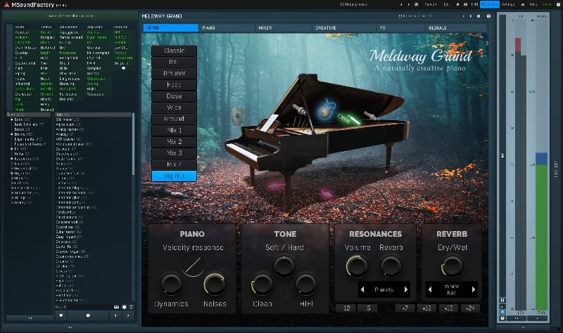 【12/8まで 88％OFF】MeldaProduction「MeldwayGrand」スタインウェイの響きを完全再現！クラシックからポップスまで幅広く対応できる7つのステレオマイクで織りなす至高のピアノサウンド｜DTMプラグインセール