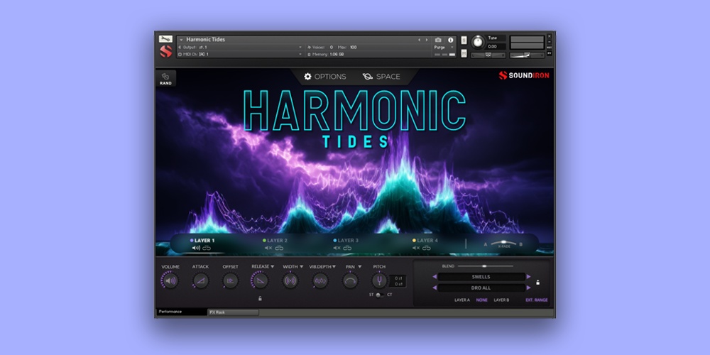 【12/15まで 40％OFF】Soundiron「Harmonic Tides」チェロとコントラバスが織りなすハーモニクスの美しい響き！映画・ゲーム音楽制作に最適な幻想的ストリングス音源｜DTMプラグインセール