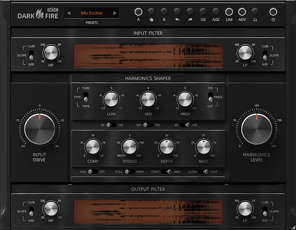 【1/5まで 78％OFF】United Plugins「DarkFire」キックの低域からボーカルの輝きまで！サチュレーションの常識を覆す究極のサウンドエンハンサー｜DTMプラグインセール