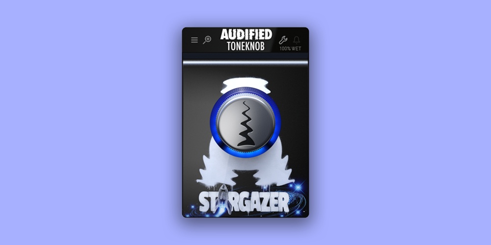 【12/20まで 51％OFF】Audified「Toneknob Stargazer」単一ノブのシンプルな操作でプロ級アンビエントサウンドを実現！ギター、ボーカル、シンセの音色が一変する新世代リバーブ｜DTMプラグインセール