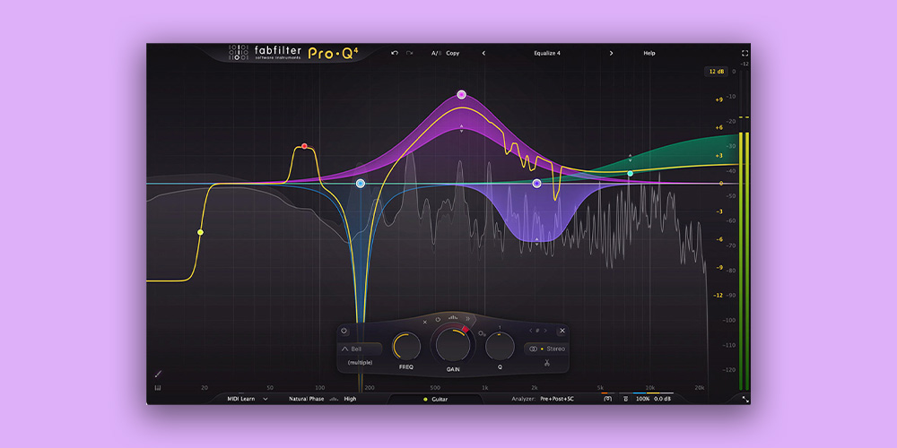 「FabFilter Pro-Q 4」EQ作業が加速する新機能満載！ミックス・マスタリングで最高峰の音質と操作性を誇る最新鋭イコライザー｜DTMプラグインセール