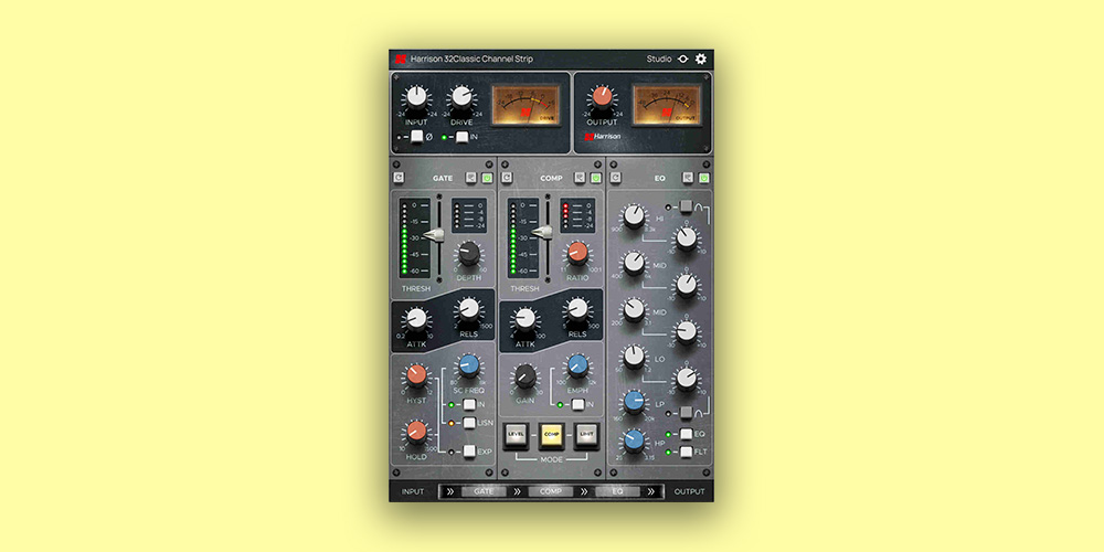 【12/20まで 91％OFF】Harrison「32Classic Channel」世界の名曲を生んだHarrisonサウンドを完全再現！世界の一流スタジオで愛された伝説のEQ＆コンプがよみがえるチャンネルストリップ｜DTMプラグインセール